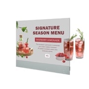 LG OLED שקוף, -45 degree side view with infill image, 55EW5Q-C, thumbnail 2