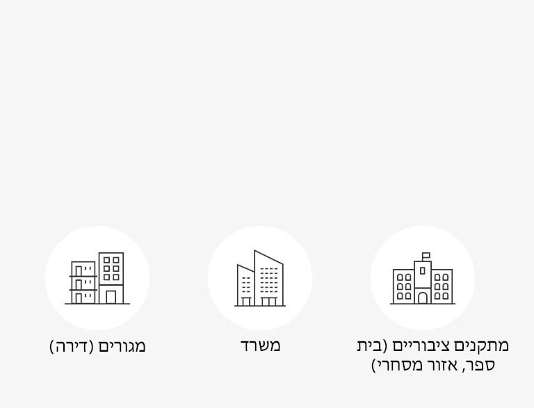 An icon of a space where ERV solutions are possible.
