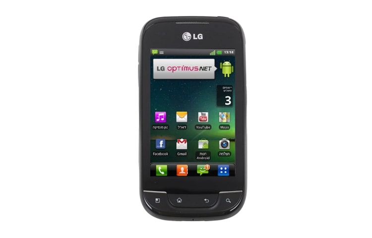 LG OPTIMUS NET קומפקטי ומתקדם מתאים לכל דרישה., P690f