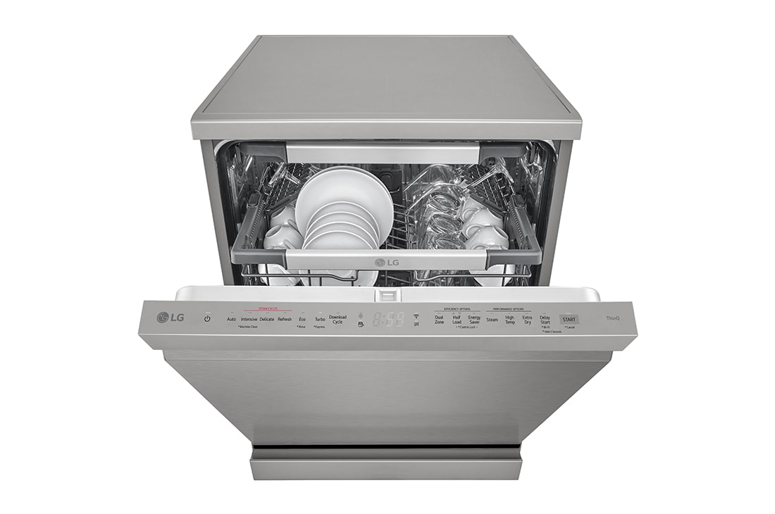 LG DFC335HP, front half door open with vessels, DFC335HP, thumbnail 4