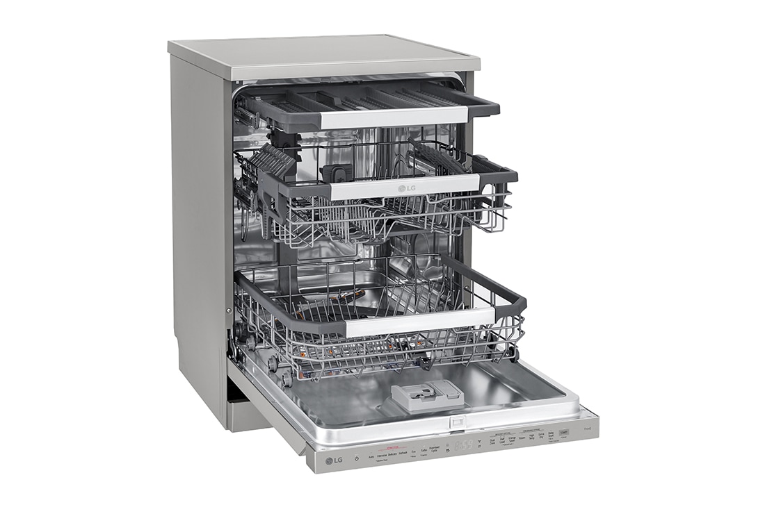 LG DFC335HP, left side view door open, DFC335HP, thumbnail 8