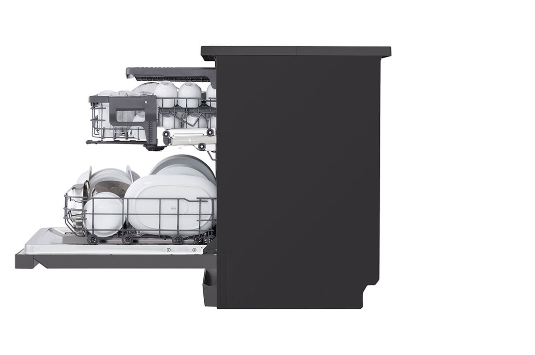 LG מדיח כלים רצפתי מנירוסטה, צד פתוח 1, DFC513FM, thumbnail 5