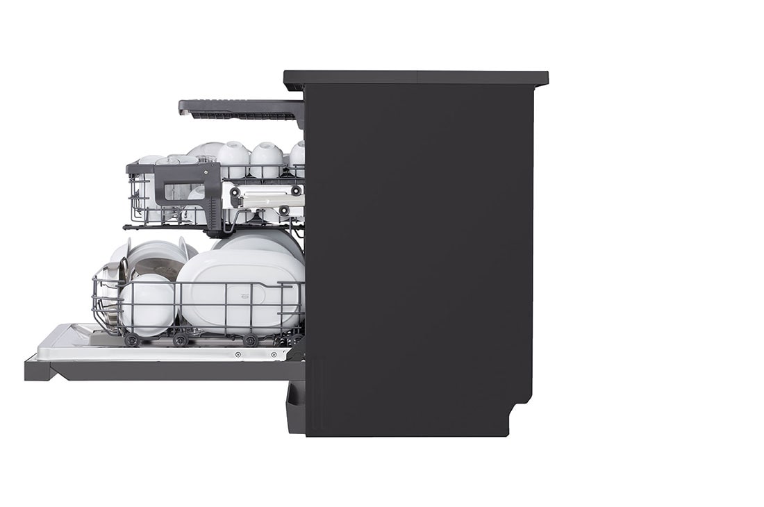LG מדיח כלים רצפתי מנירוסטה, צד פתוח 2, DFC513FM, thumbnail 6
