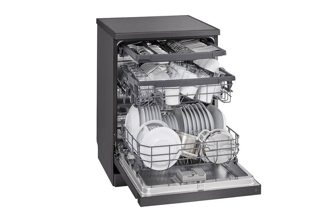 LG מדיח כלים רצפתי מנירוסטה, צד שמאל 3, DFC513FM, thumbnail 9