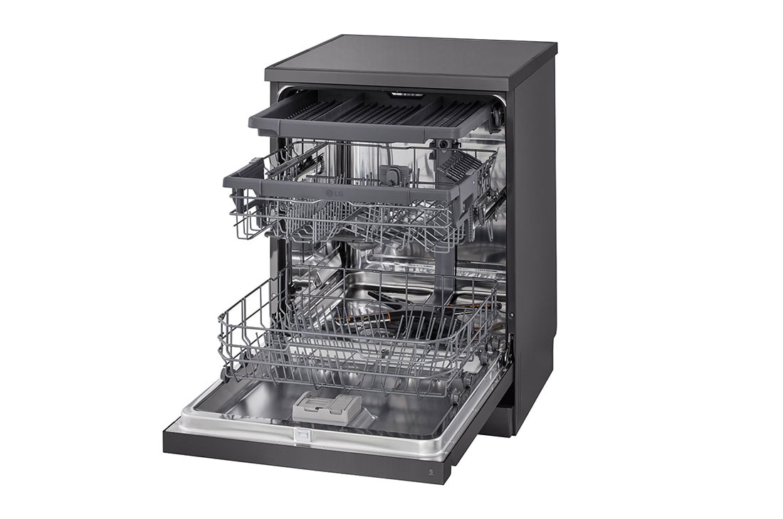 LG מדיח כלים רצפתי מנירוסטה, צד ימין 2, DFC513FM, thumbnail 11