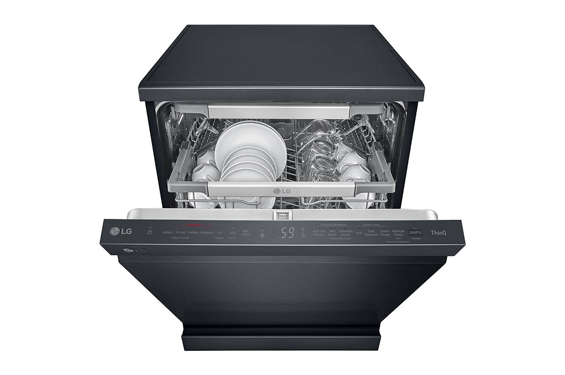 LG מדיח כלים רצפתי ‎QuadWash™‎‎ ‏60 ס''מ, תמונת USP של true steam, DFC335HM, thumbnail 4