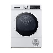 LG מייבש כביסה 8 קילו עם משאבת חום מבית LG, חזית, DR08HP, thumbnail 1