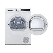 LG מייבש כביסה 8 קילו עם משאבת חום מבית LG, חזית פתוחה, DR08HP, thumbnail 3