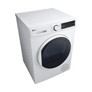 LG מייבש כביסה 8 קילו עם משאבת חום מבית LG, מבט מלמעלה, DR08HP, thumbnail 9