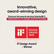LG מסך מגע נייד  LG StanbyME 2 בגודל 27 אינץ, לוגו של iF Design Award לשנת 2025. זוכה Design Award., 27LX6TDGA, thumbnail 7