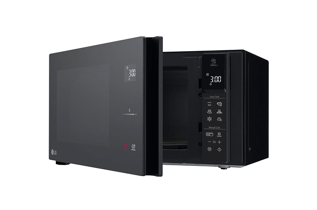 LG מיקרוגל משולב גריל 42 ליטר, left side open , MH8295DIS, thumbnail 4