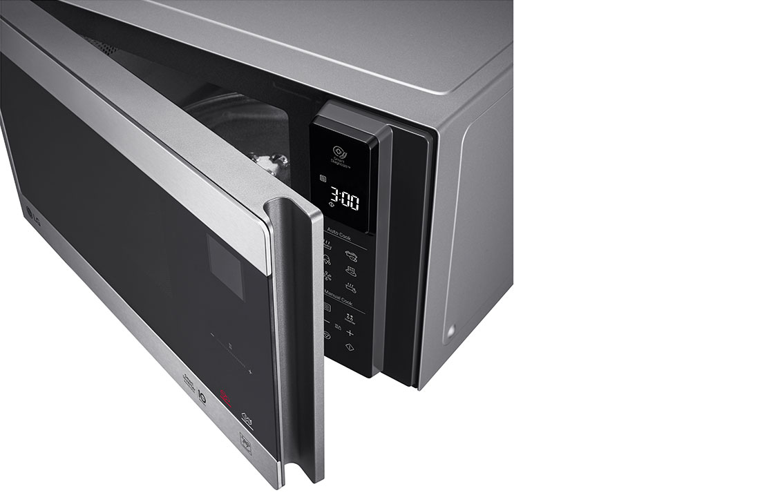 LG מיקרוגל 25L בצבע כסוף, detail view, MS2595CIS, thumbnail 3