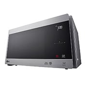 LG מיקרוגל 25L בצבע כסוף, left perspective view, MS2595CIS, thumbnail 6