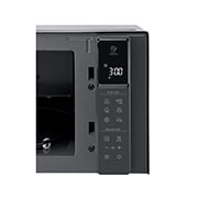 LG מיקרוגל 25L בצבע שחור, close up view of display, MS2595DIS, thumbnail 4