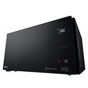 LG מיקרוגל 25L בצבע שחור, left perspective view, MS2595DIS, thumbnail 6