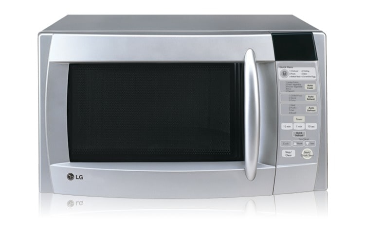 LG מיקרוגל גריל עם חלל בישול עגול WaveDOM, MS-2344B-SILVER