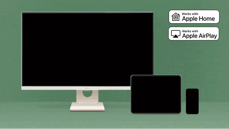 AirPlay&nbsp;2&rlm; + Screen Share + &rlm;&rlm;Bluetooth. 
