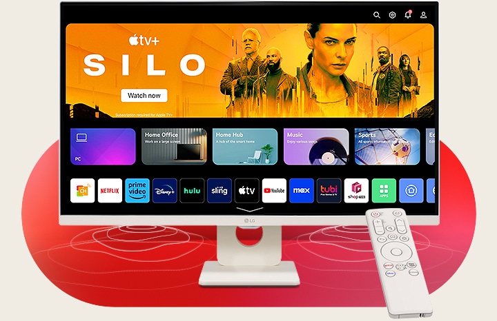 webOS 23 עם מסך בית חדש. 