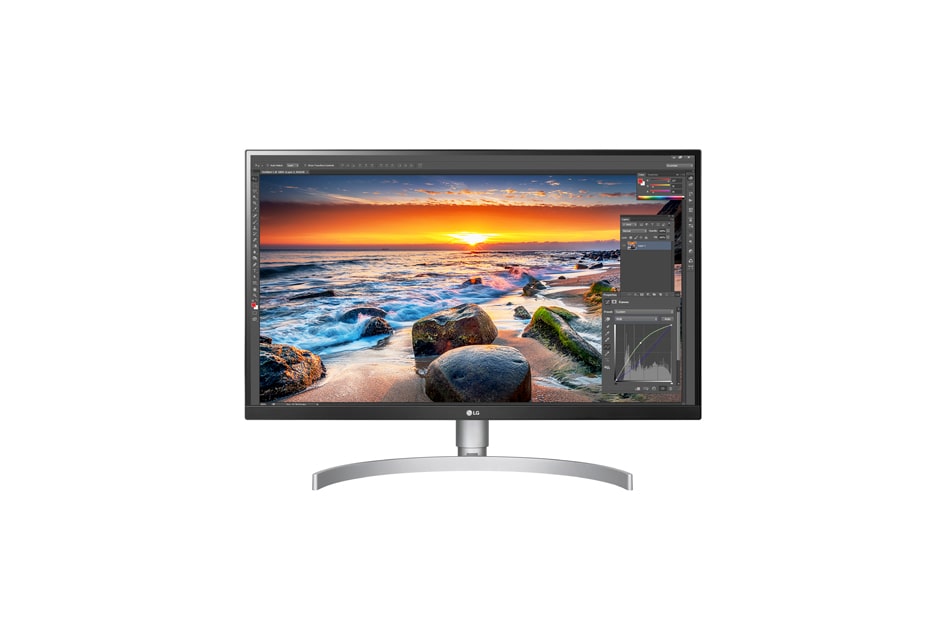 LG מסך “27 Class 4K UHD IPS LED עם HDR 10 (ב-”27 אלכסון), 27UK850-W