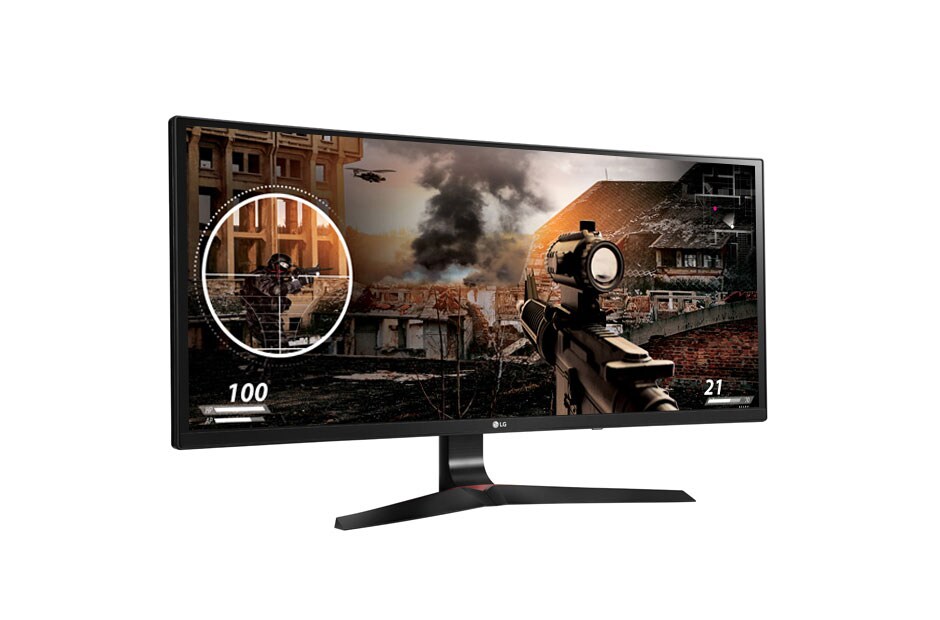 LG מסך “34 מסוג 21:9 UltraWide® Full HD IPS קשת המתאים למשחקים (“34 אלכסון), 34UC79G-B, thumbnail 2