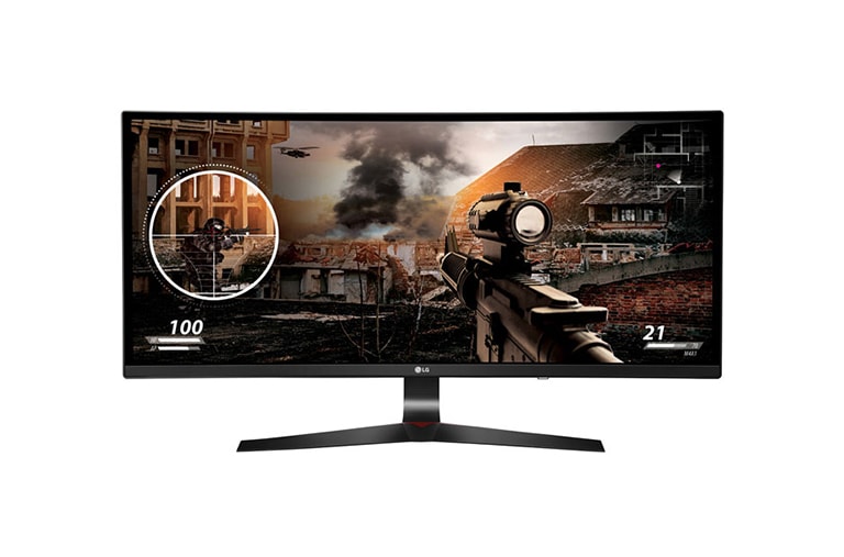 LG מסך “34 מסוג 21:9 UltraWide® Full HD IPS קשת המתאים למשחקים (“34 אלכסון), 34UC79G-B, thumbnail 1