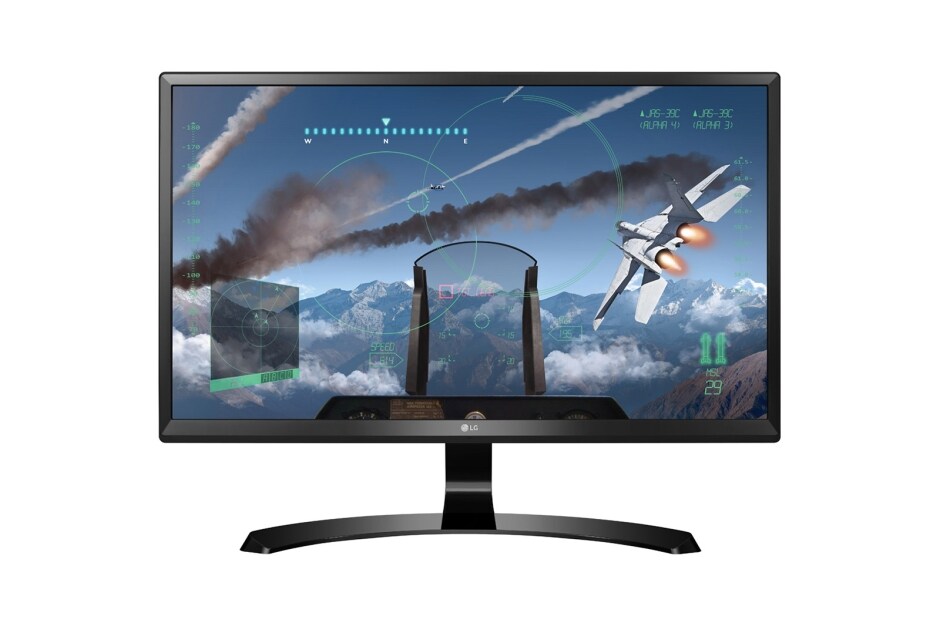 LG מסך 24“ מסוג 4K UHD IPS LED (אלכסון 24“), 24UD58-B