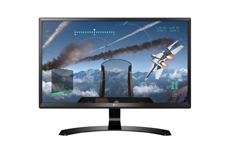 LG מסך 24“ מסוג 4K UHD IPS LED (אלכסון 24“), 24UD58-B, thumbnail 1