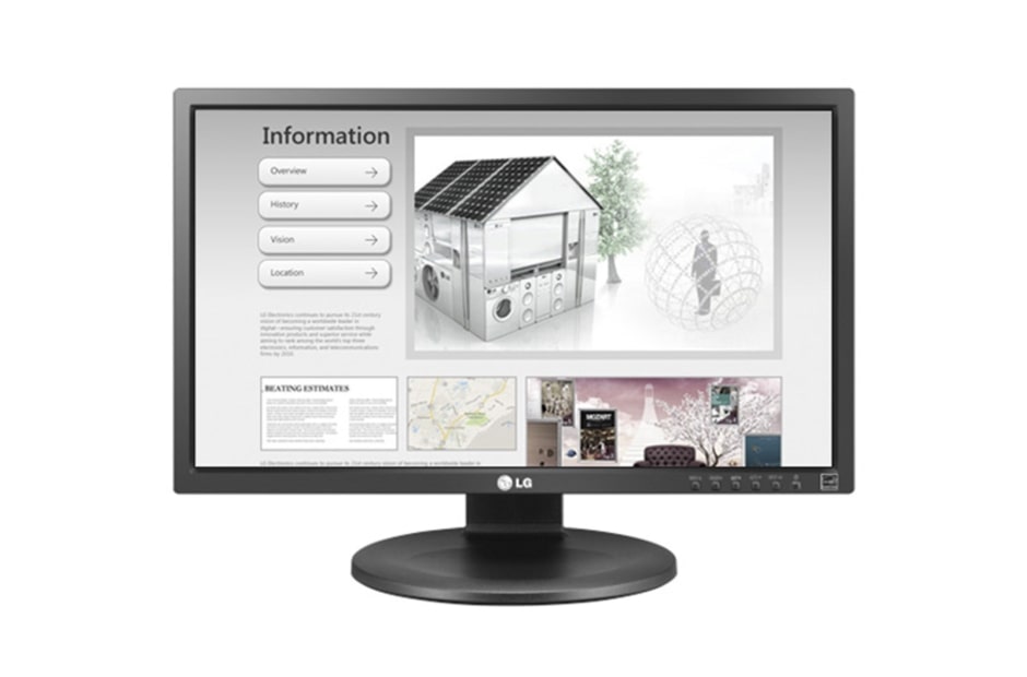 LG מסך ''22 Full HD IPS מקצועי ביחס 16:9, 22MB35PU-I