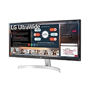 LG מסך 29'' UltraWide™ Full HD (2560x1080) HDR IPS, מבט צד בזווית 15 מעלות, 29WN600-W, thumbnail 2