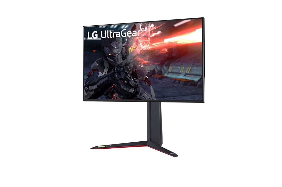 LG מסך ''27 גיימינג UltraGear™  UHD 4K Nano IPS 144Hz 1ms  תומך ®G-Sync ביחס 16:9, מבט צד בזווית 15 מעלות, 27GN950-B, thumbnail 2