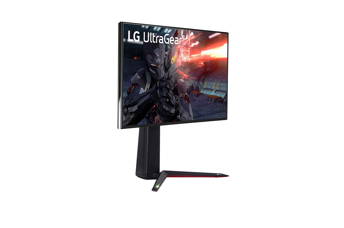 LG מסך ''27 גיימינג UltraGear™  UHD 4K Nano IPS 144Hz 1ms  תומך ®G-Sync ביחס 16:9, נקודת מבט בפרספקטיבה, 27GN950-B, thumbnail 4