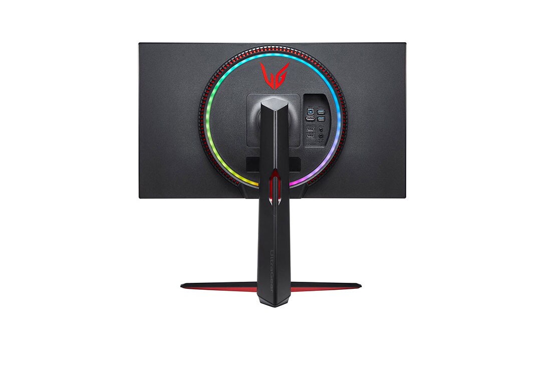 LG מסך ''27 גיימינג UltraGear™  UHD 4K Nano IPS 144Hz 1ms  תומך ®G-Sync ביחס 16:9, מבט אחורי עם Sphere Lighting 2.0 בצבעי קשת, 27GN950-B, thumbnail 6
