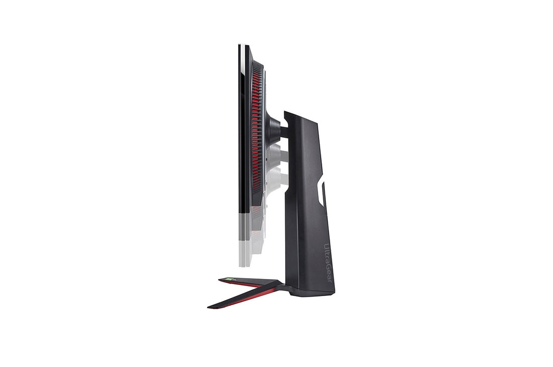 LG מסך ''27 גיימינג UltraGear™  UHD 4K Nano IPS 144Hz 1ms  תומך ®G-Sync ביחס 16:9, התאמת הגובה כלפי מעלה במבט צד, 27GN950-B, thumbnail 14