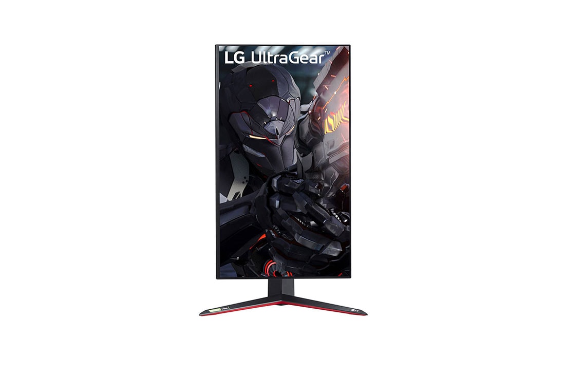 LG מסך ''27 גיימינג UltraGear™  UHD 4K Nano IPS 144Hz 1ms  תומך ®G-Sync ביחס 16:9, מבט קדמי עם המג מסובב ב-90 מעלות, 27GN950-B, thumbnail 15