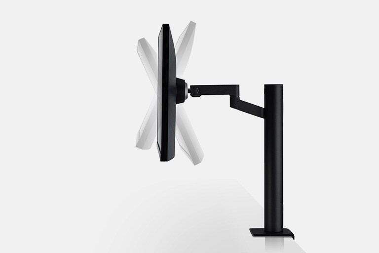 המחשת הטייה בטווח + 25˚ , -  25˚