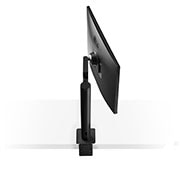 LG מסך ''27 Ergo QHD IPS עם ™USB Type-C תומך ב FreeSync™ / HDR10 ביחס 16:9, מבט צד אחורי – זרוע צג מוארכת במרכז, 27QN880-B, thumbnail 13