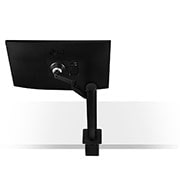 LG מסך ''27 Ergo QHD IPS עם ™USB Type-C תומך ב FreeSync™ / HDR10 ביחס 16:9, מבט צד אחורי – זרוע צג בצד שמאל, 27QN880-B, thumbnail 15
