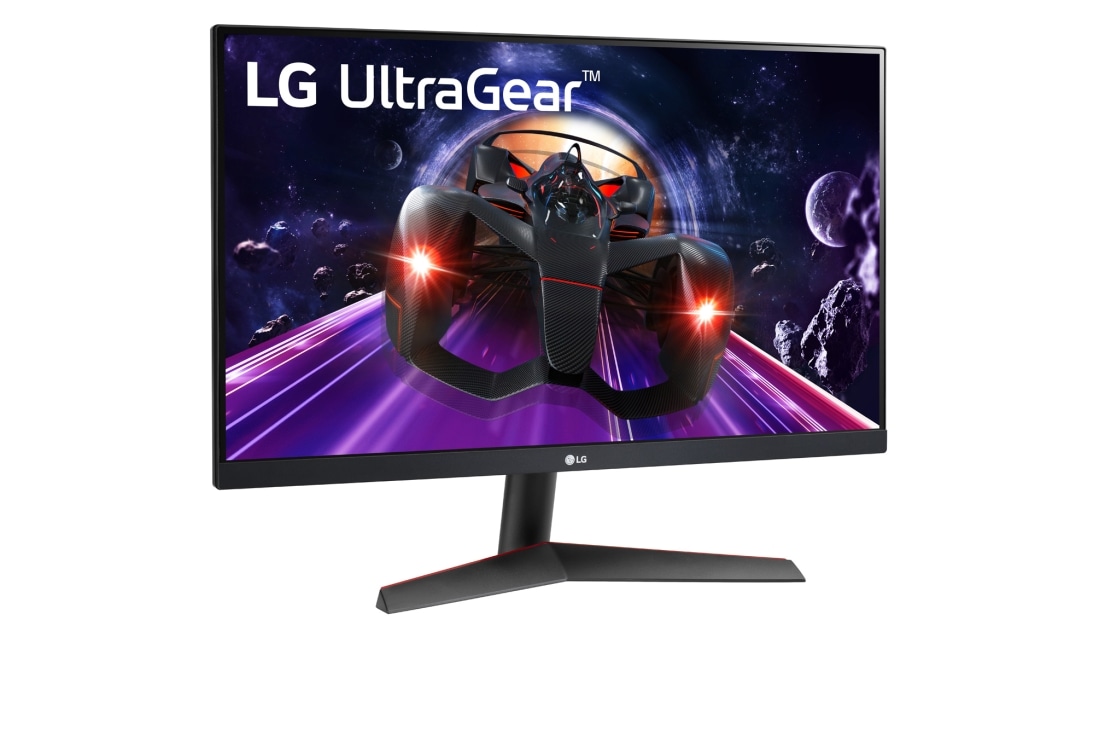 LG מסך ''24 גיימינג UltraGear™ Full HD IPS 144Hz 1ms (GtG) תומך ™FreeSync  ביחס 16:9, מבט צד בזווית 15 מעלות, 24GN600-B, thumbnail 3