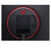 LG מסך ''24 גיימינג UltraGear™ Full HD IPS 144Hz 1ms (GtG) תומך ™FreeSync  ביחס 16:9, מבט תקריב של היציאות, 24GN600-B, thumbnail 8