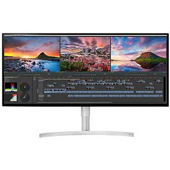 מסך 34 אינץ‘ UltraWide® 5K2K Nano IPS  תומך HDR 600 ו™Thunderbolt ביחס 21:91