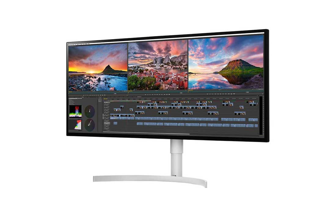 LG מסך 34 אינץ‘ UltraWide® 5K2K Nano IPS  תומך HDR 600 ו™Thunderbolt ביחס 21:9, 34BK95U-W, 34BK95U-W, thumbnail 2