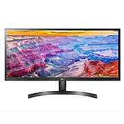 LG מסך ''29 UltraWide® Full HD (2560x1080) IPS ™תומך ב ™HDR10 / FreeSync ביחס 21:9, LG 29WL500-B Front View, 29WL500-B, thumbnail 1