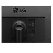 LG מסך ''35 קעור UltraWide® QHD 100 Hz (GtG) תומך ™HDR10 / FreeSync ביחס 21:9, מבט תקריב של היציאות, 35BN75C-B, thumbnail 7