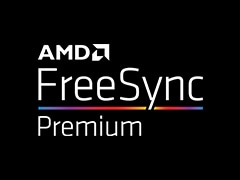הלוגו של AMD FreeSync™ Premium.