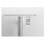 LG מסך ''38 קעור UltraWide® QHD IPS עם ™USB Type-C תומך ™HDR10/FreeSync ביחס, מבט תקריב של היציאות, 38WP85CP-W, thumbnail 8