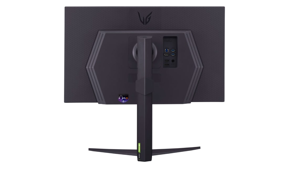 LG מסך ''27 גיימינג UltraGear™ QHD IPS 240Hz 1ms (GtG) תומך ®HDR 400 / G-Sync ביחס 16:9, מבט אחורי, 27GR83Q-B, thumbnail 6