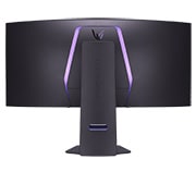 LG מסך ''39 גיימינג קעור UltraGear™ WQHD OLED 240Hz 0.03ms תומך ®HDR400/ G-Sync ביחס 21:9, מבט אחורי כשהתאורה פועלת, 39GS95QE-B, thumbnail 8