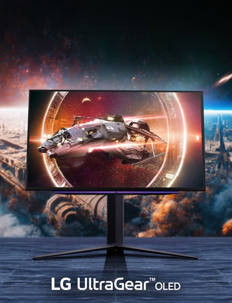 מסך גיימינג UltraGear™ OLED.