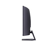 LG מסך ''32 גיימינג קעור UltraGear™ QHD 180Hz 1ms (GtG) תומך ™HDR10 / FreeSync ביחס 16:9, מבט צד, 32GS60QC-B, thumbnail 5