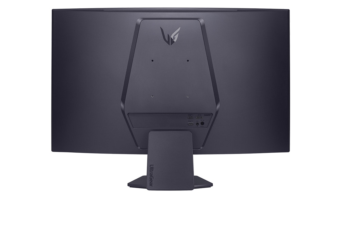 LG מסך ''32 גיימינג קעור UltraGear™ QHD 180Hz 1ms (GtG) תומך ™HDR10 / FreeSync ביחס 16:9, מבט אחורי, 32GS60QC-B, thumbnail 6